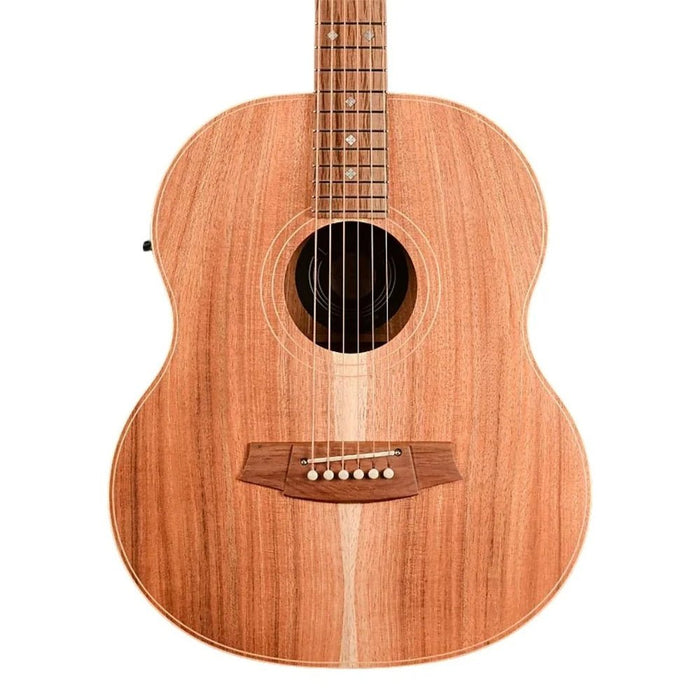 Cole Clark LL2E-BLBL Little Lady 2E Acoustic Guitar - All Blackwood