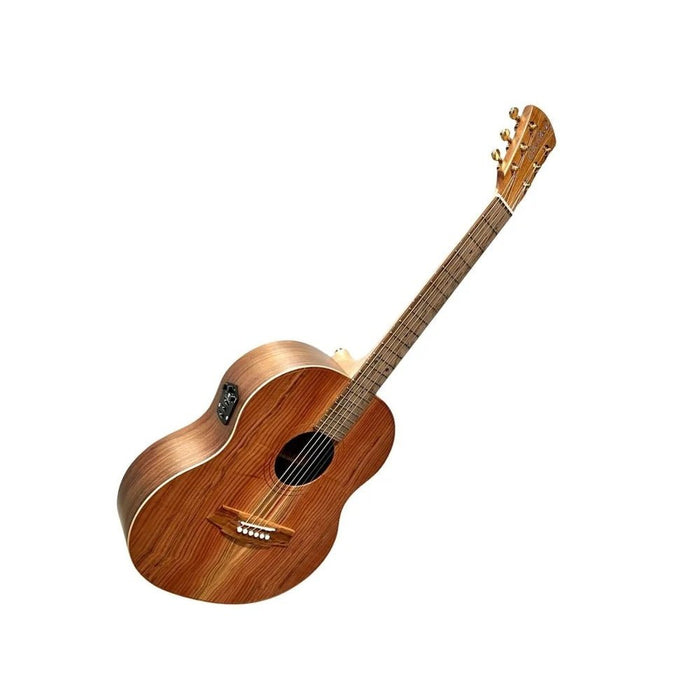 Cole Clark Little Lady 2 Mini Travel Acoustic/Electric Guitar - Redwood/Blackwood