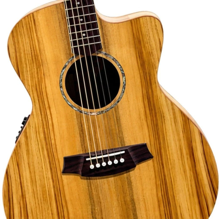 Cole Clark SAN1EC-CLCL Studio Grand Auditorium Acoustic-Electric Guitar - All Camphor Laurel