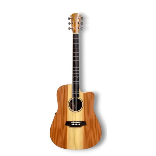 Cole Clark CCSFL1EC-RDM Studio Dreadnought Acoustic Electric Guitar - Redwood / Maple