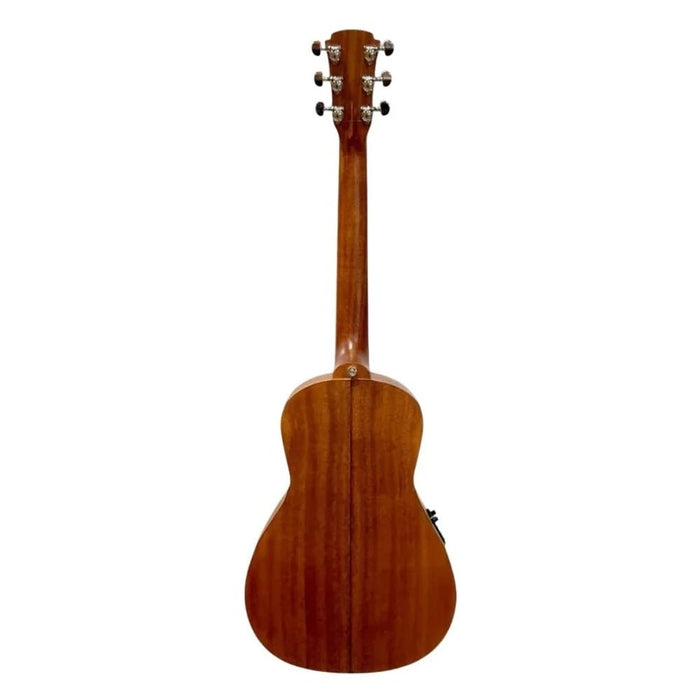 Cole Clark SPM1E-MMAH Studio Parlour Mini Acoustic Electric Guitar - All Mahogany