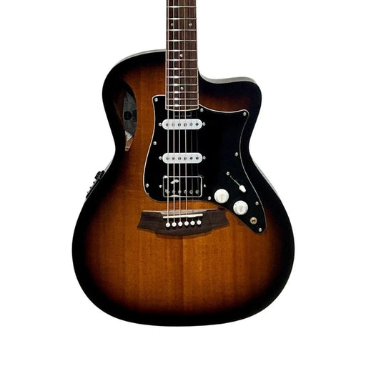 Cole Clark STL1EC-MMAH-HSS True Hybrid Studio All Mahogany Acoustic/Electric Guitar