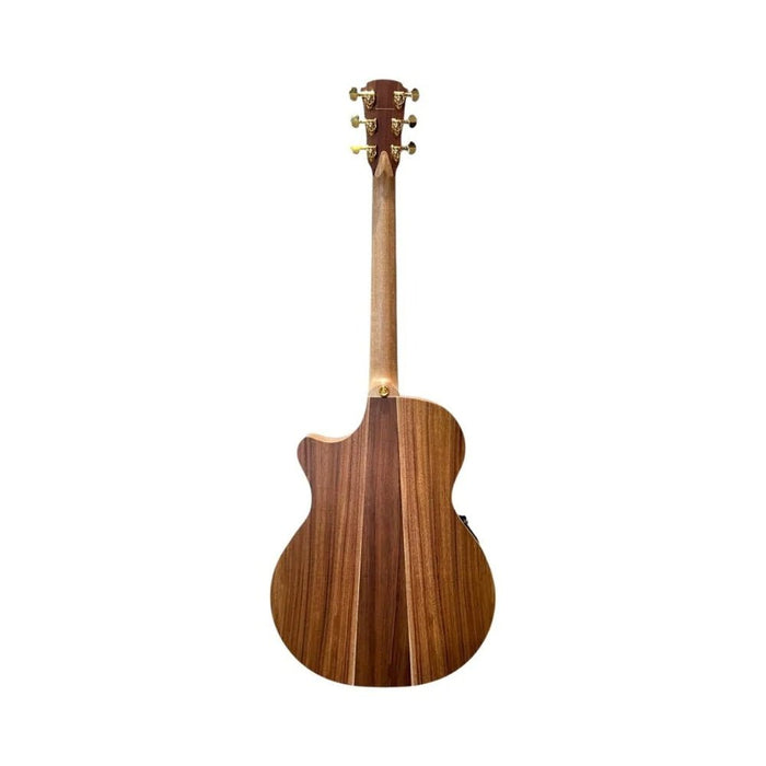 Cole Clark Thinline Cutaway Acoustic/Electric Guitar - All Blackwood, Rosewood Fingerboard