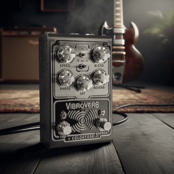 Colortone | VibroVerb | Multi Mode Stereo Modulation | Tremolo & Vibrato (CT - VV - 25A) - Gsus4