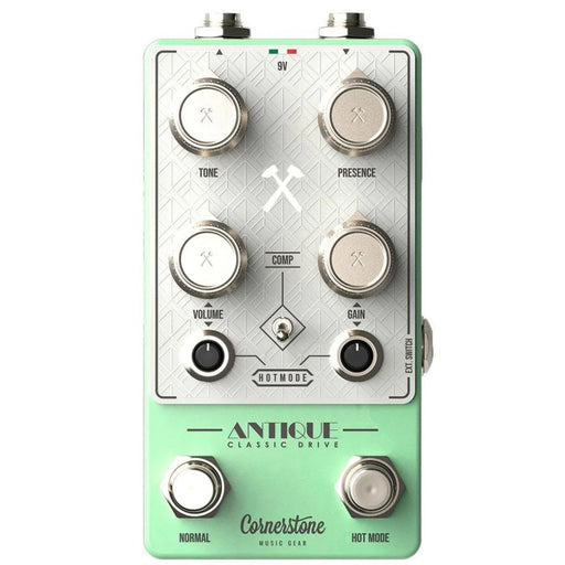 Cornerstone | ANTIQUE V3 | Classic Overdrive Based on TS808 / TS10 | Surf Green (SA - ANTIQUEV3 - SG) - Gsus4