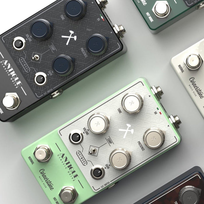 Cornerstone | ANTIQUE V3 | Classic Overdrive Based on TS808 / TS10 | Surf Green (SA - ANTIQUEV3 - SG) - Gsus4