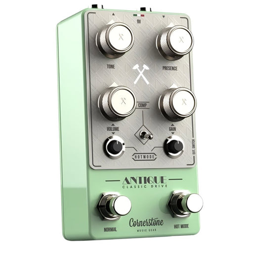 Cornerstone | ANTIQUE V3 | Classic Overdrive Based on TS808 / TS10 | Surf Green (SA - ANTIQUEV3 - SG) - Gsus4