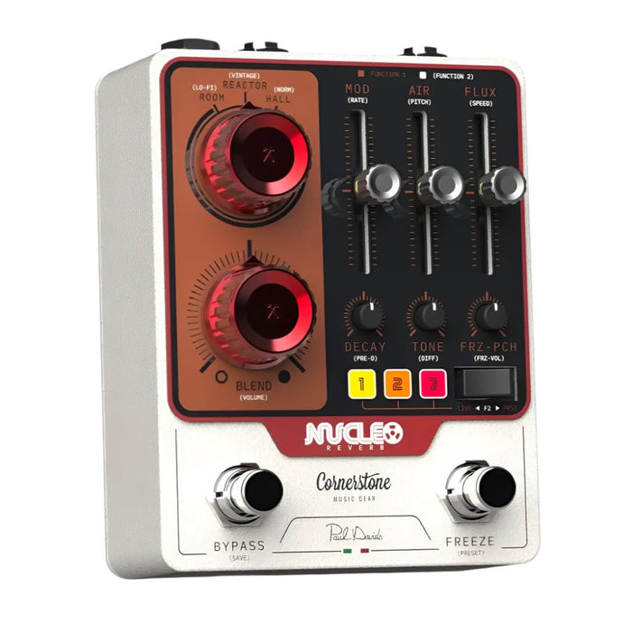 Cornerstone | NUCLEO | Cinematic Stereo Reverb | Paul Davids Signature Pedal (SA - NUCLEO) - Gsus4