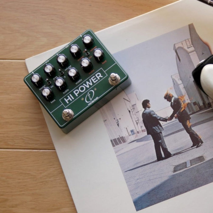 hi power guitar pedal Crazy Tube Circuits | HI POWER | Colorsound & Hiwatt Amp in a Box | Dual Overdrive
