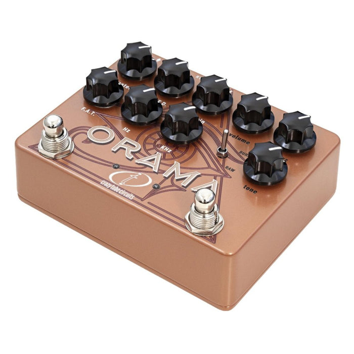 Crazy Tube Circuits | ORAMA | Dual Drive Amp in a Box & Fuzz Pedal | Inspired by Orange OR120 Amp & Frantone PeachFuzz (CTC-Orama) - Gsus4