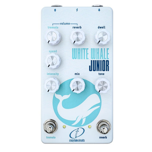 Crazy Tube Circuits White Whale JUNIOR Real Spring Reverb & Analog Tremolo (PRE-ORDER, ships Early July) (CTC-WW-Junior) - Gsus4