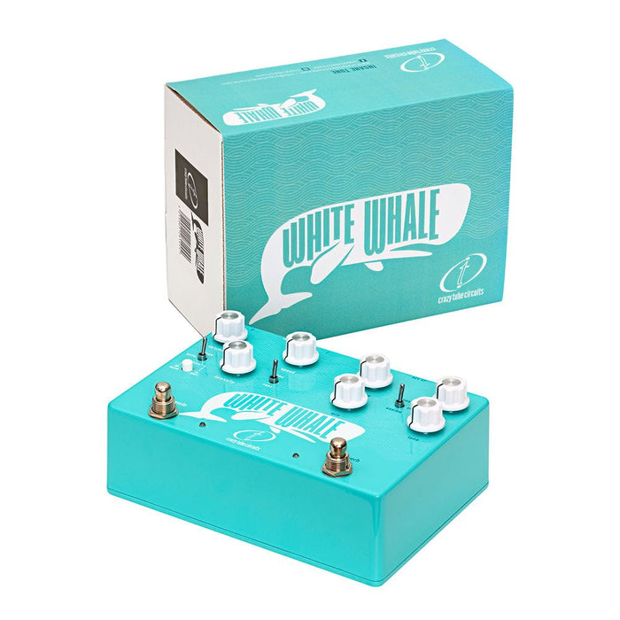 Crazy Tube Circuits | WHITE WHALE V2 | Real Spring Reverb & Analog Tremolo (CTC - WhiteWhale - V2) - Gsus4