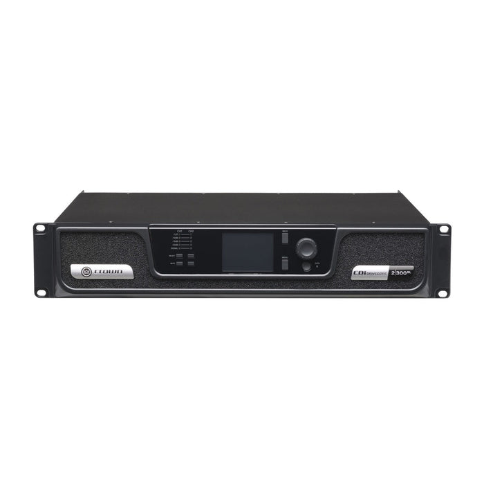 Crown CDI2300BL - 2 - Channel 300W per output Channel Amplifier plus BLU link input (CWN-CDI2X300BL) - Gsus4