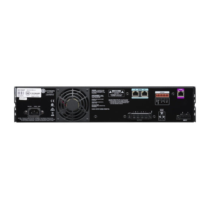 Crown CDI2600BL - 2 - Channel 600W per output Channel Amplifier plus BLU link input (CWN-CDI2X600BL) - Gsus4