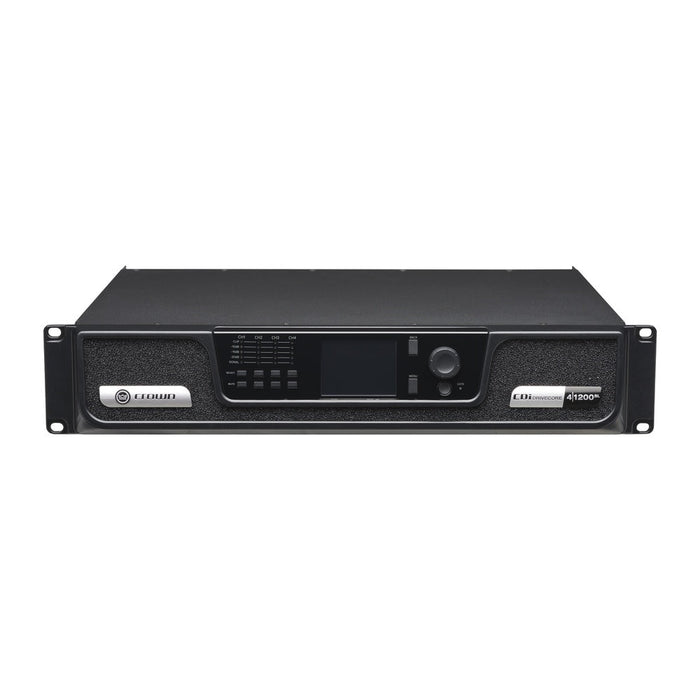 Crown CDI41200BL - 4 - Channel 1200W per output Channel Amplifier plus BLU link input (CWN-CDI4X12BL) - Gsus4
