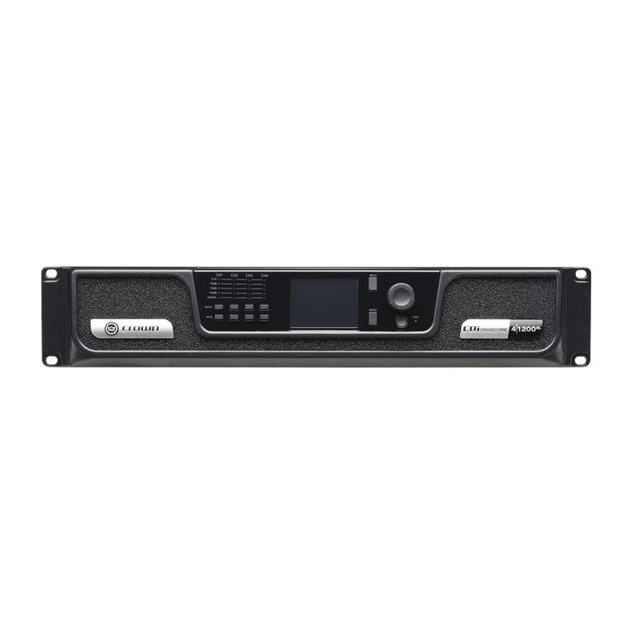 Crown CDI41200BL - 4 - Channel 1200W per output Channel Amplifier plus BLU link input (CWN-CDI4X12BL) - Gsus4