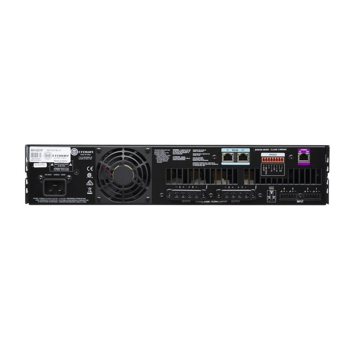 Crown CDI41200BL - 4 - Channel 1200W per output Channel Amplifier plus BLU link input (CWN-CDI4X12BL) - Gsus4