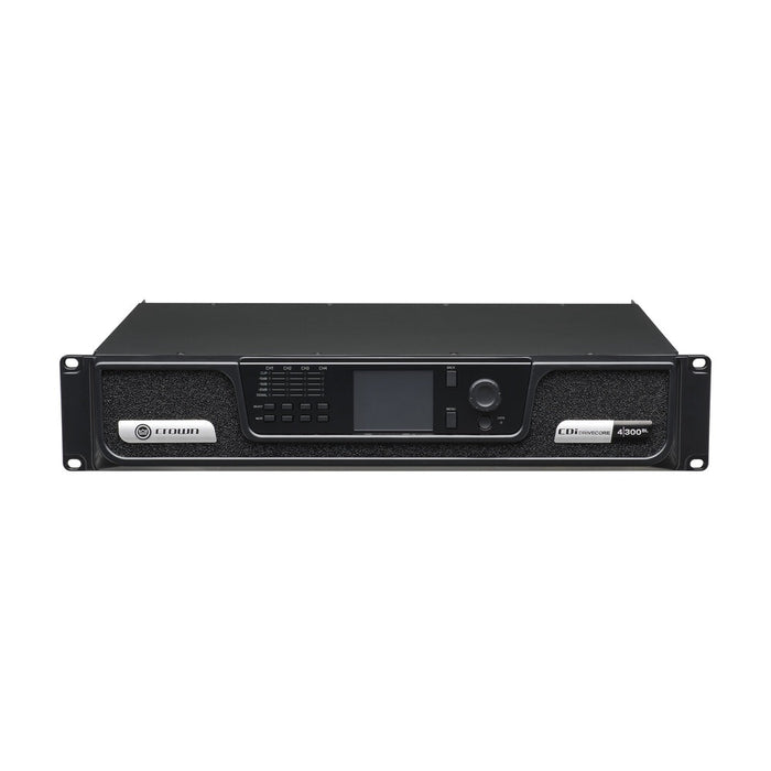 Crown CDI4300BL - 4 - Channel 300W per output Channel Amplifier plus BLU link input (CWN-CDI4X300BL) - Gsus4