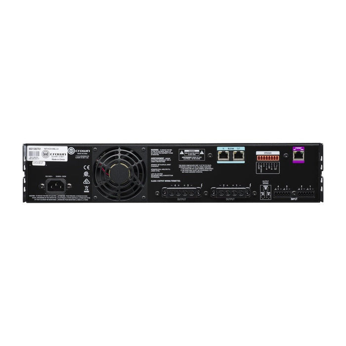 Crown CDI4300BL - 4 - Channel 300W per output Channel Amplifier plus BLU link input (CWN-CDI4X300BL) - Gsus4
