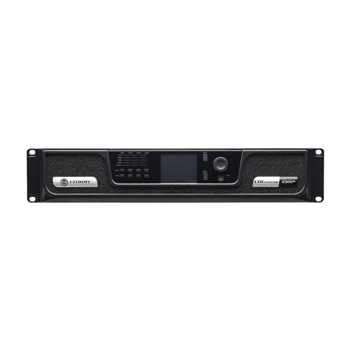 Crown CDI4300BL - 4 - Channel 300W per output Channel Amplifier plus BLU link input (CWN-CDI4X300BL) - Gsus4