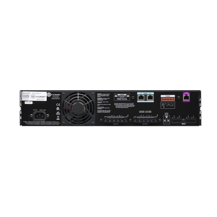 Crown CDI4600BL - 4 - Channel 600W per output Channel Amplifier plus BLU link input (CWN-CDI4X600BL) - Gsus4