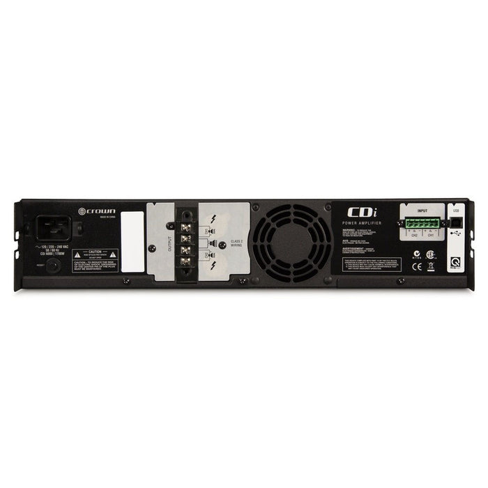 Crown CDI6000 - 2 - Channel 2100W Power Amplifier (CWN-CDI6000) - Gsus4