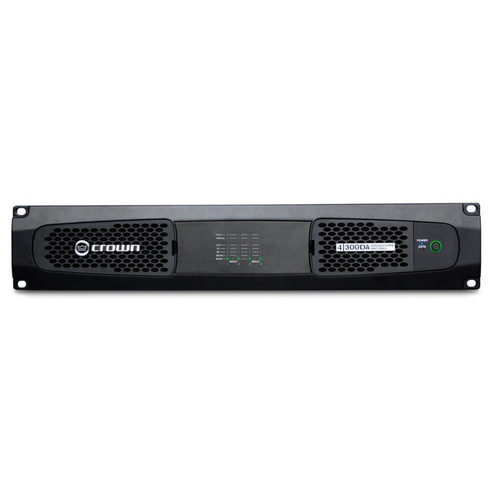 Crown DCI4300DA - 4 - Channel 300W Power Amplifier with DANTE (CWN-DCI4X300DA) - Gsus4