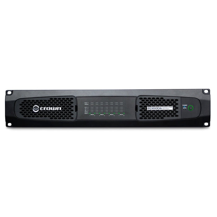 Crown DCI8300DA - 8 - Channel 300W Power Amplifier with DANTE (CWN-DCI8X300DA) - Gsus4