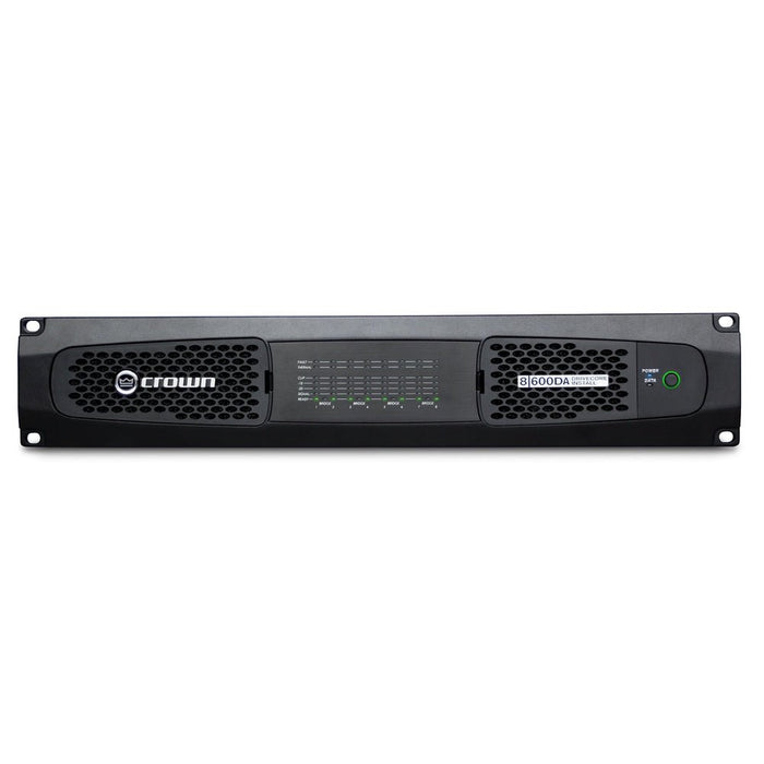 Crown DCI8600DA - 8 - Channel 600W Power Amplifier with DANTE (CWN-DCI8X600DA) - Gsus4