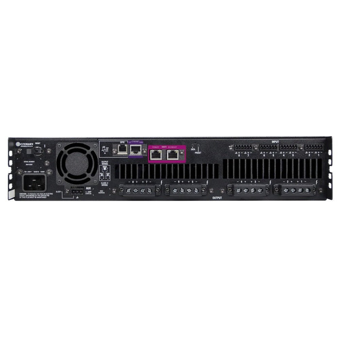 Crown DCI8600DA - 8 - Channel 600W Power Amplifier with DANTE (CWN-DCI8X600DA) - Gsus4