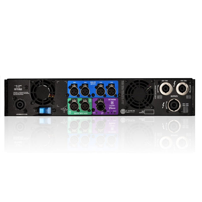 Crown I - Tech 4x3500HDS Four - Channel 4000W at 4Ohm Power Amplifier with Speakon Connectors (CWN-IT4X3500HDS) - Gsus4