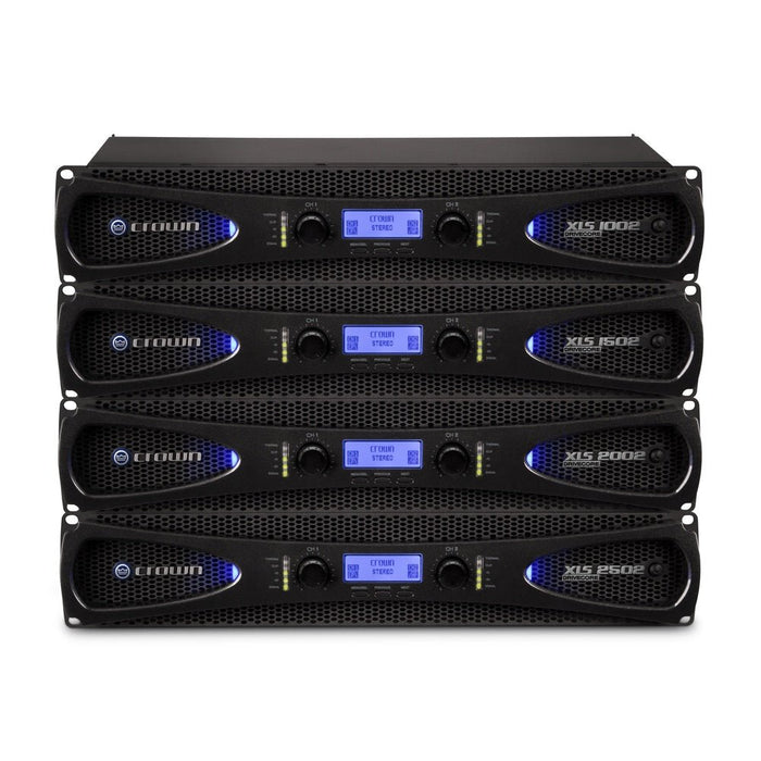 Crown XLS1002 2CH 350W at 4Ohm Power Amp with DSP Control (CWN-XLS1002) - Gsus4