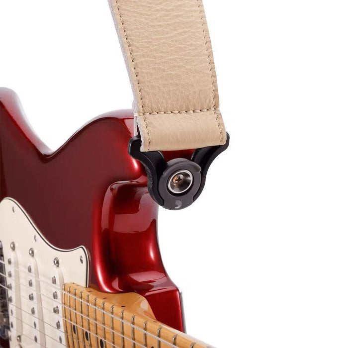 D'Addario 2.5" Comfort Leather Auto Lock Strap - Tan (25BAL01) - Gsus4