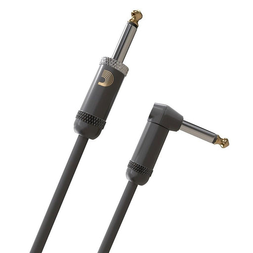 D'Addario American Stage Straight to Right - Angle Instrument Cable (10ft) (PW-AMSGRA-10) - Gsus4