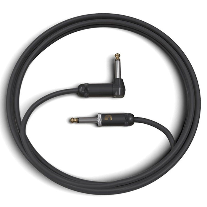D'Addario American Stage Straight to Right - Angle Instrument Cable (10ft) (PW-AMSGRA-10) - Gsus4