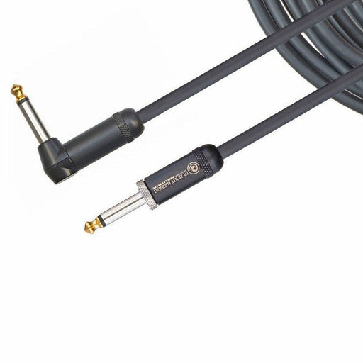 D'Addario American Stage Straight to Right - Angle Instrument Cable (20ft) (PW-AMSGRA-20) - Gsus4