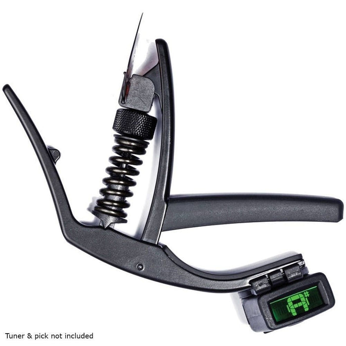 D'Addario Artist Capo Adjustable Tension (Black) (PW-CP-10) - Gsus4