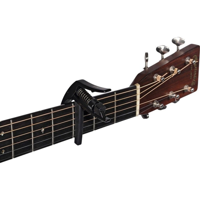 D'Addario Artist Capo Adjustable Tension (Black) (PW-CP-10) - Gsus4