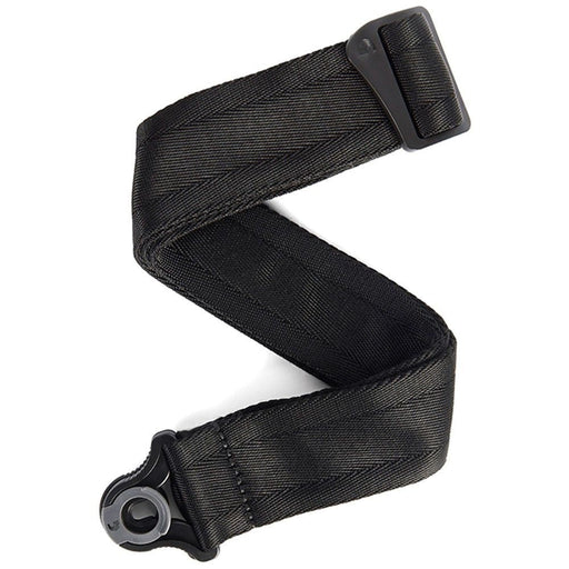 D'Addario Auto Lock Nylon Guitar Strap (Black) (50BAL00) - Gsus4