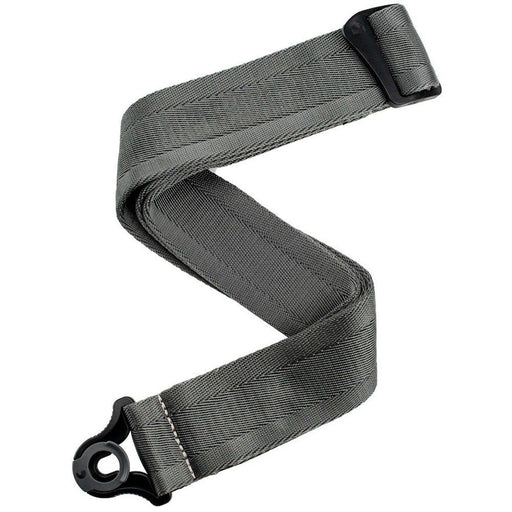 D'Addario Auto Lock Nylon Guitar Strap (Metal Grey) (50BAL09) - Gsus4