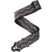 D'Addario Auto Lock Padded Guitar Strap (Black Geometric Pattern) (50BAL03) - Gsus4