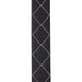 D'Addario Auto Lock Padded Guitar Strap (Black w/ Diamond Pattern) (50BAL02) - Gsus4