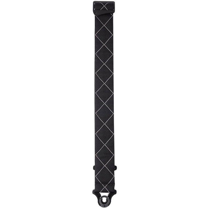 D'Addario Auto Lock Padded Guitar Strap (Black w/ Diamond Pattern) (50BAL02) - Gsus4