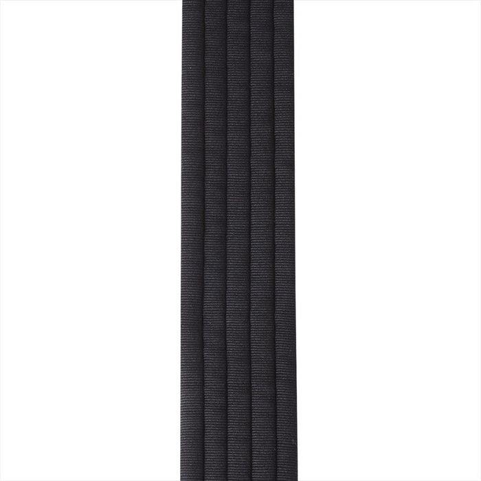 D'Addario Auto Lock Padded Guitar Strap (Black w/ Stitch Stripes) (50BAL01) - Gsus4