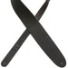 D'Addario Basic Classic Leather Guitar Strap (Black) (25BL00) - Gsus4