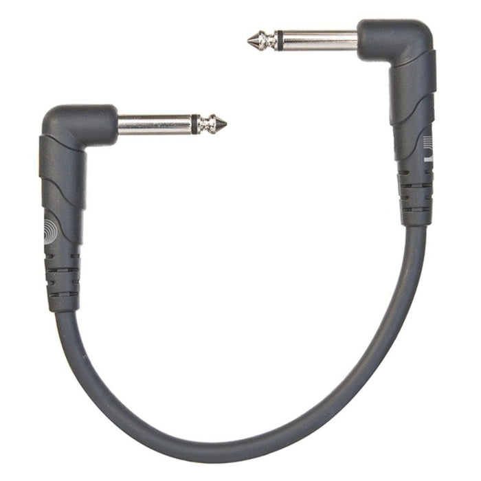 D'Addario Classic Series Patch Cables - Right - Angle to Right - Angle 3 - Pack (6 inches) (PW-CGTP-305) - Gsus4