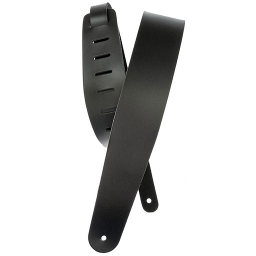D'Addario Deluxe Series Classic Leather Guitar Strap (Black) (25L00-DX) - Gsus4