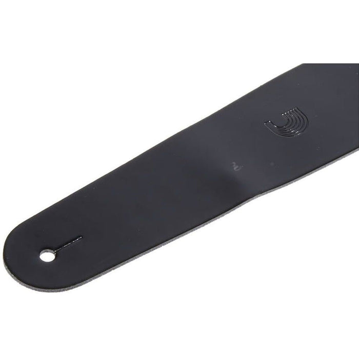 D'Addario Deluxe Series Classic Leather Guitar Strap (Black) (25L00-DX) - Gsus4