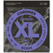 D'Addario ECG24 XL Chromes Flatwound Electric Strings - Jazz Light (11 - 50) (ECG24) - Gsus4