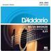 D'Addario EJ11 80/20 Bronze Acoustic Guitar Strings Light 12 - 53 (EJ11) - Gsus4